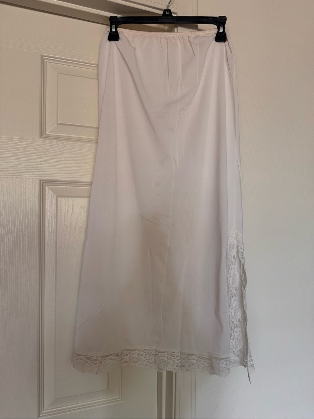 vintage Montgomery Ward ivory half-slip skirt